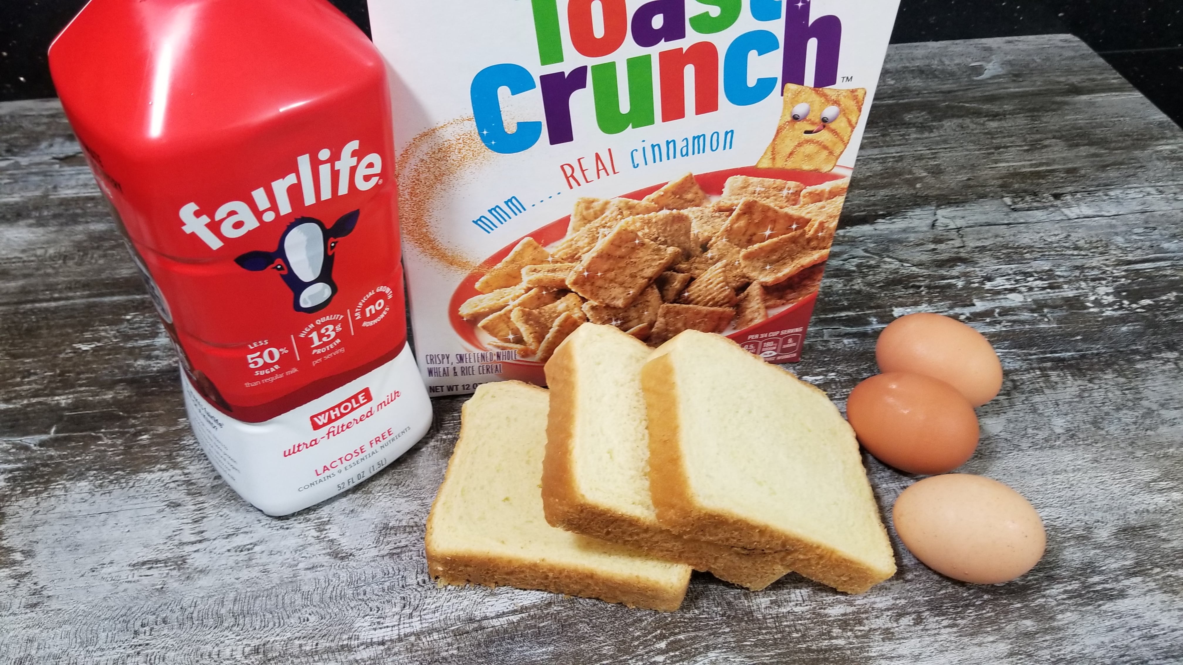 Cinnamon Toast Crunch™ Cereal-Topped French Toast