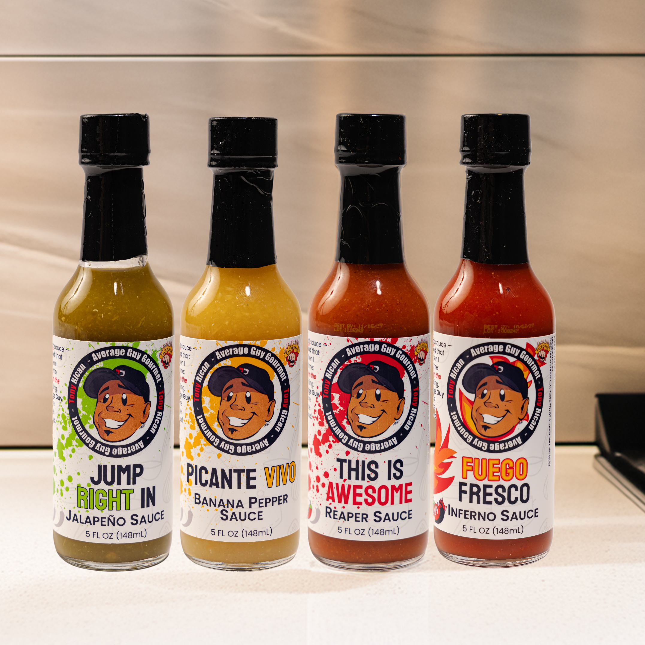 4-Pack – Hot Sauce Bundle
